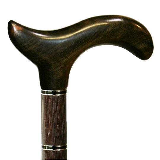 canne épée en ébène