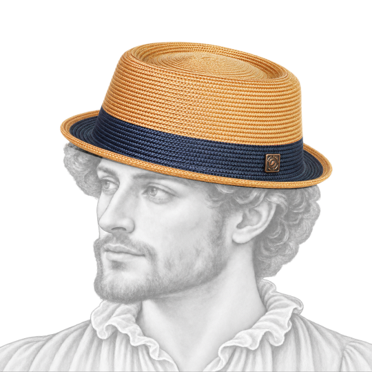 Chapeau porté par un jeune homme Renaissance