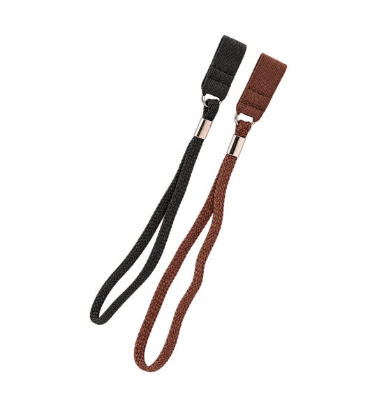 Dragonne pour canne de marche – rouge, noir ou marron – vue du produit