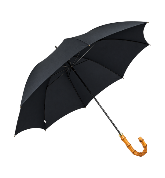 Parapluie First – poignée en bambou naturel – vue principale