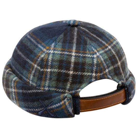 Miki Béton Ciré - TARTAN NAVY