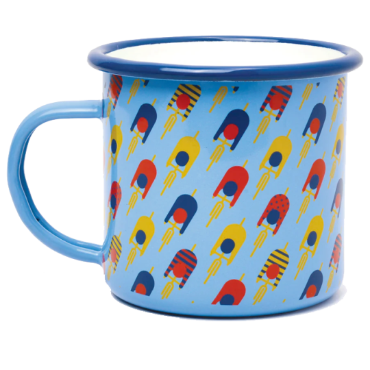 Mug Cyclisme en Émail