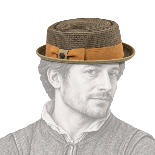 Rico olive porté par un homme Renaissance
