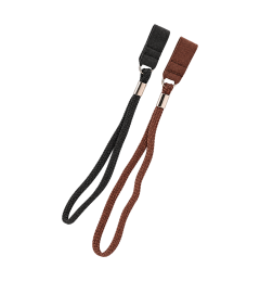 Dragonne pour canne de marche – rouge, noir ou marron – vue du produit