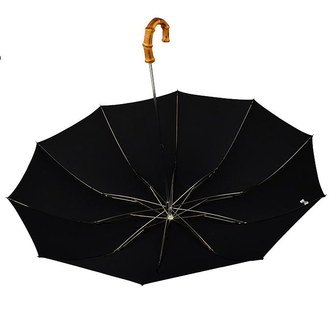 Parapluie pliant Fox Umbrella avec poignée bambou